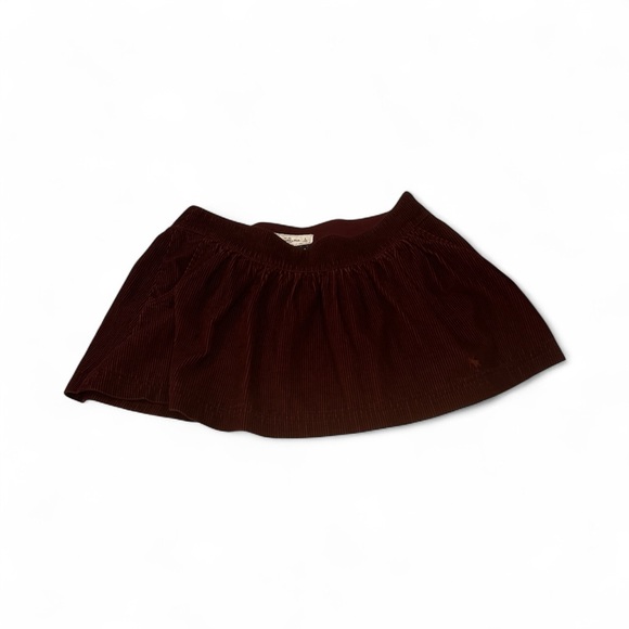 Abercrombie & Fitch corduroy miniskirt size 6 a line schoolgirl academia grunge - Picture 14 of 15